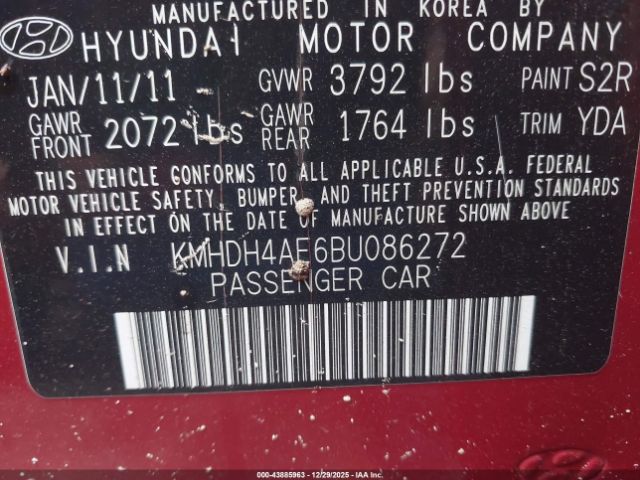 Hyundai ELANTRA Gls (ulsan Plant) Image 8