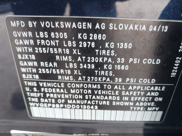 Volkswagen Touareg Tdi Sport Image 13