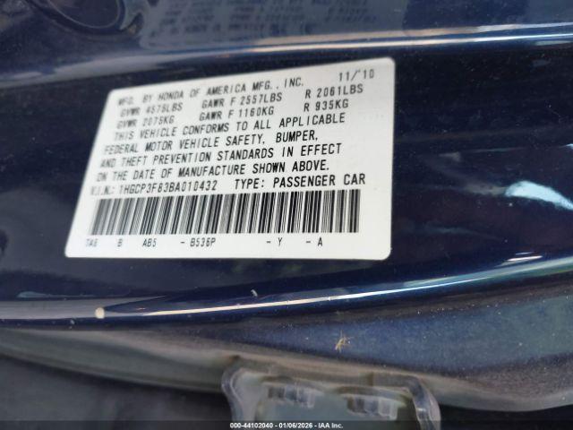 Honda Accord 3.5 Ex-l Image 11