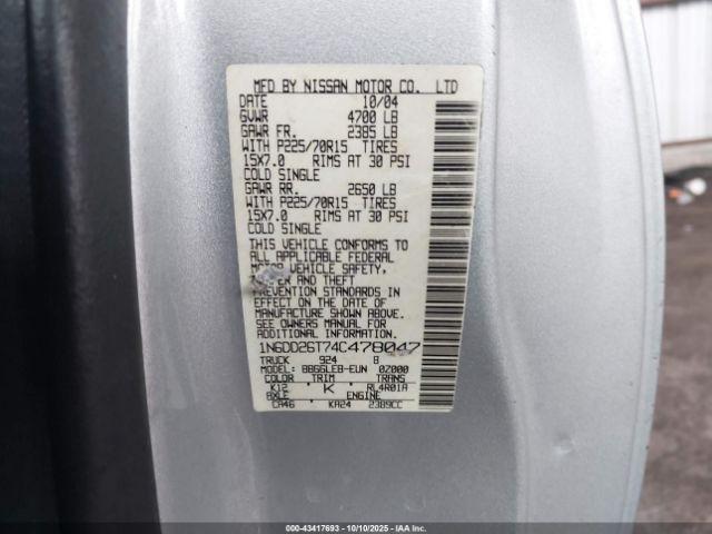 Nissan Frontier Xe Image 15