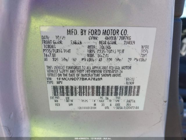 Ford Escape Xlt Image 7