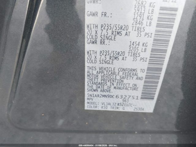 Nissan Pathfinder Platinum Image 8