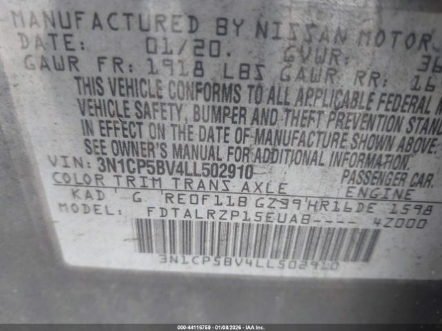 Nissan Kicks S Xtronic Cvt Image 15