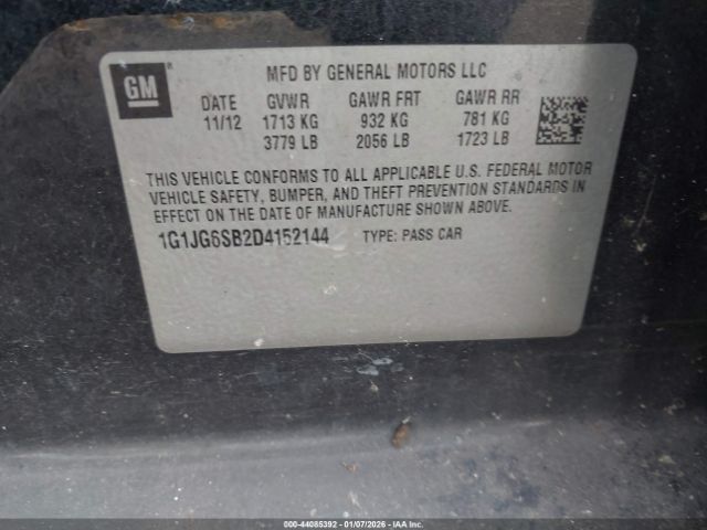 Chevrolet Sonic Rs Auto Image 10