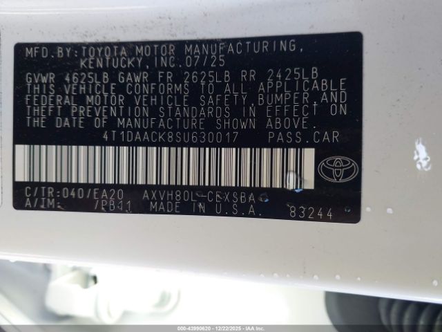 Toyota Camry Se Image 6