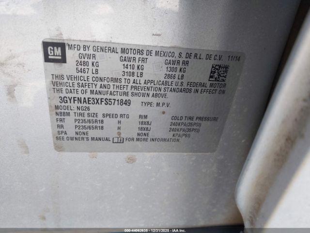 Cadillac SRX Standard Image 10